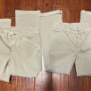 American Eagle Outfitters women’s kick boot cut khakis